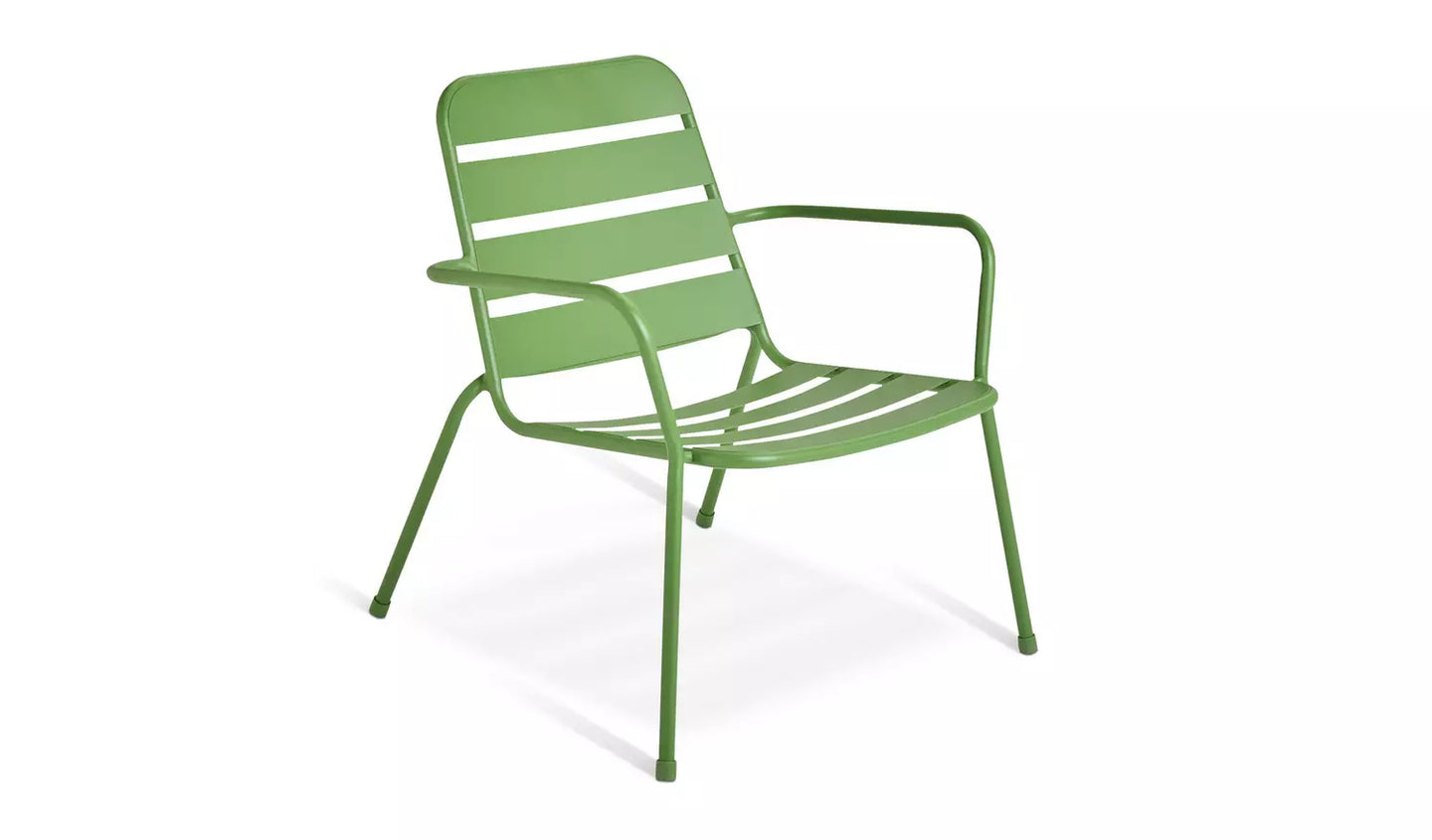 Habitat Annika 2 Metal Garden Chair Only - Green (Table not included)